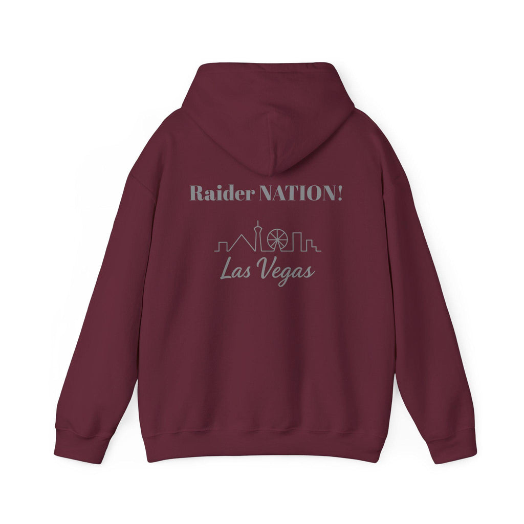 Las Vegas "Raider Nation!" Hoodie - Panther Mascot - Las Vegas Football