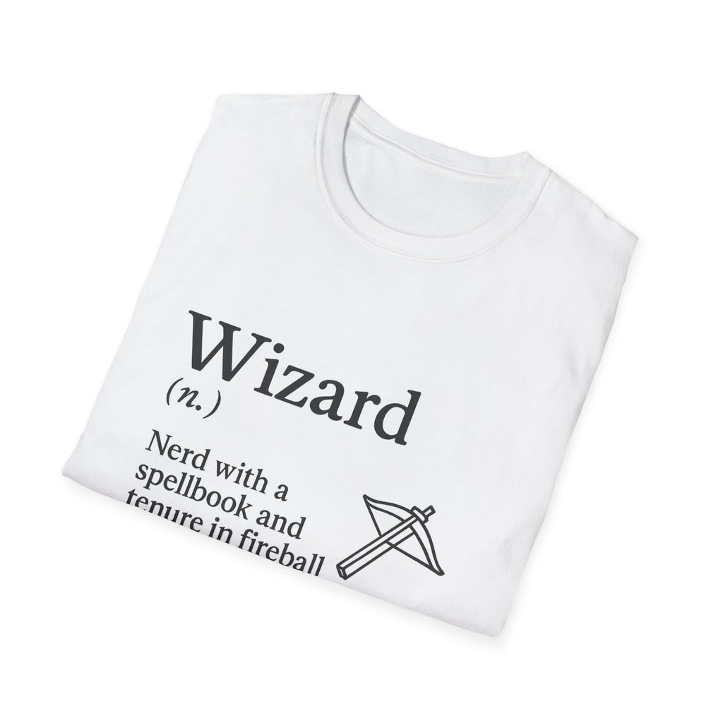 Wizard Class T-Shirt - Funny Dungeons & Dragons Tee