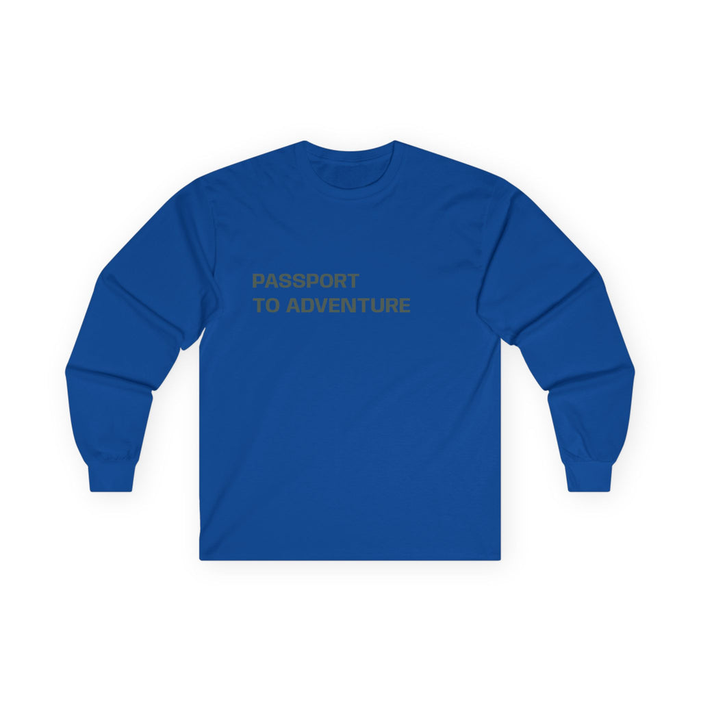 Adventure Long Sleeve Tee, Unisex Outdoors Shirt