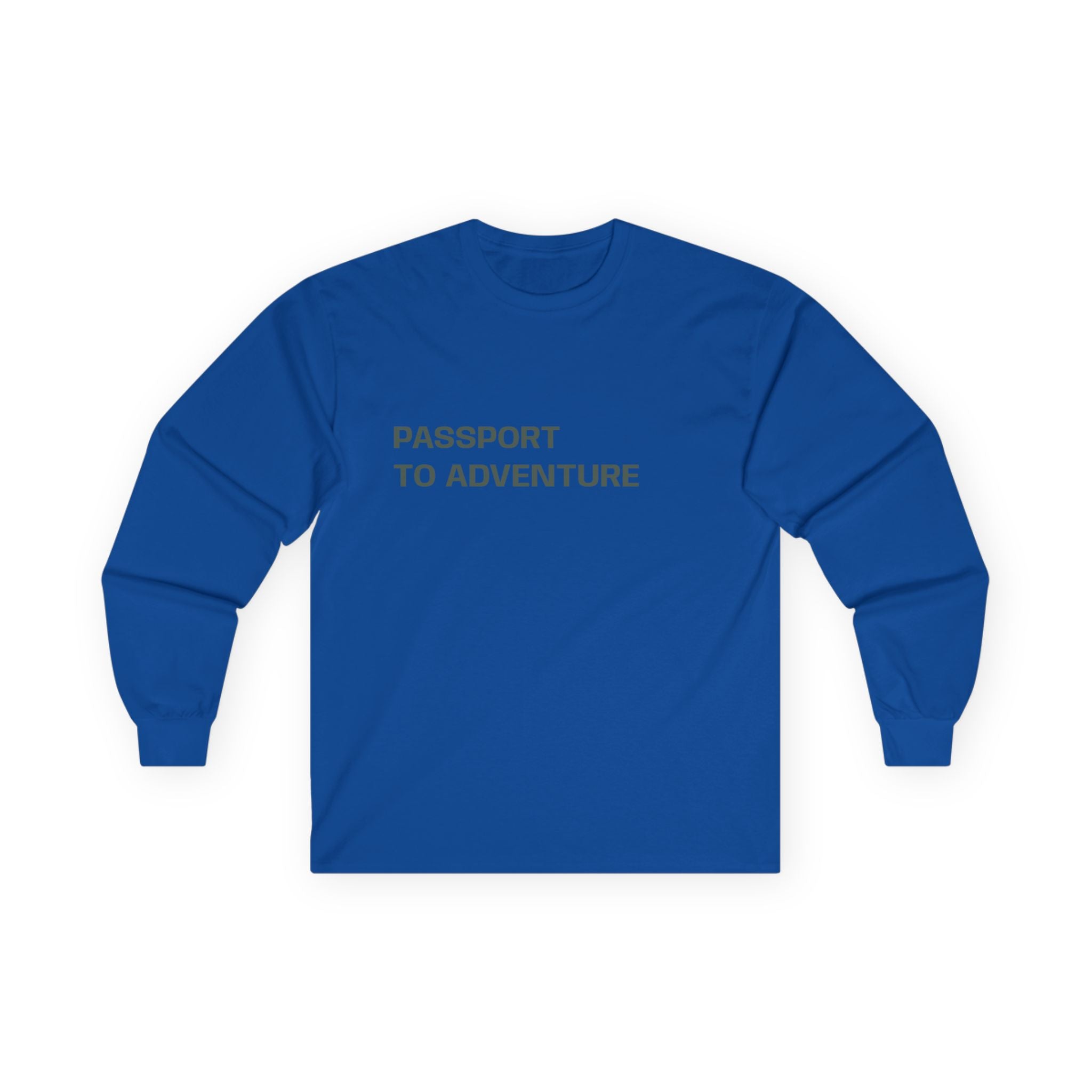 Adventure Long Sleeve Tee, Unisex Outdoors Shirt