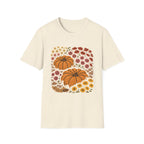 Fall Garden Pumpkin Floral Shirt