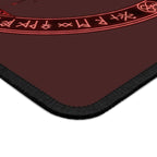 Black Mana Gaming Mouse Pad – Magic the Gathering Inspired | RPG Desk Mat | Gamer Setup Accessory | Dark Arcane Design