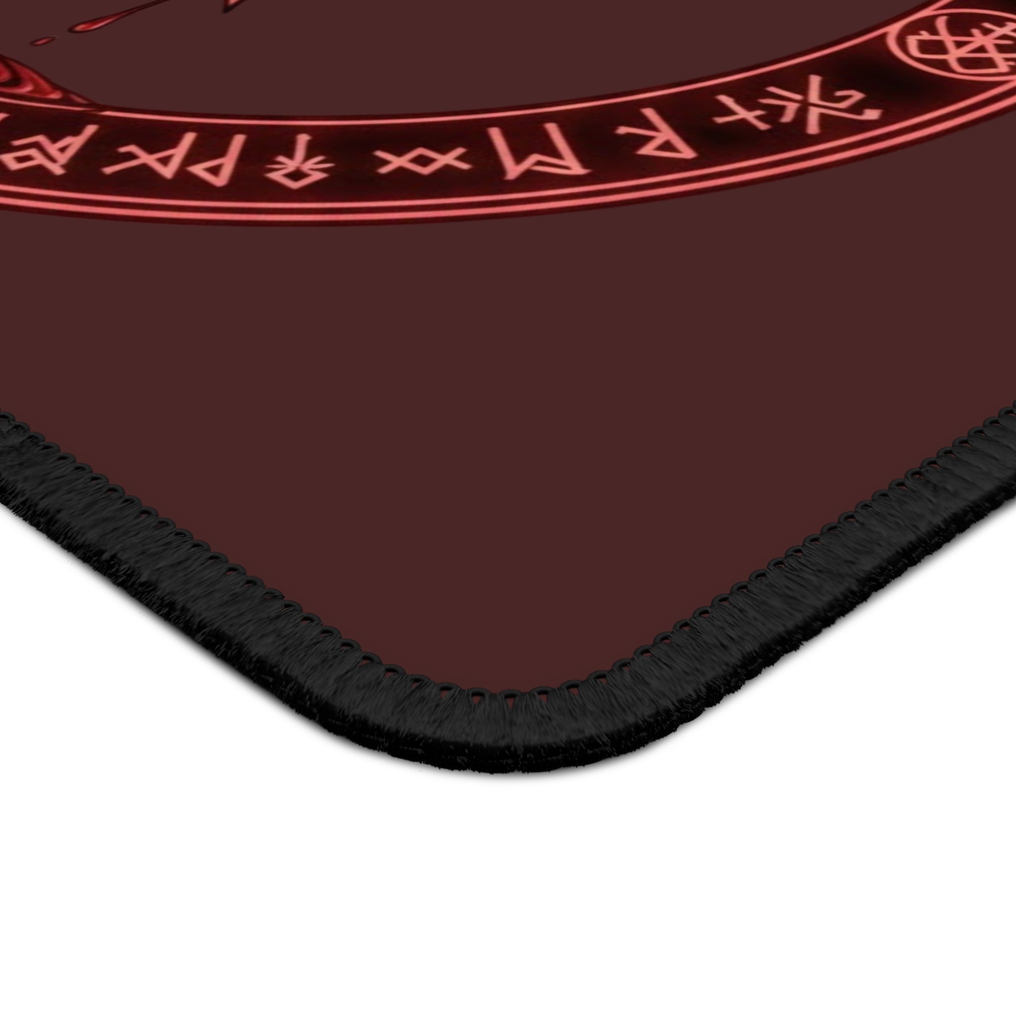 Black Mana Gaming Mouse Pad – Magic the Gathering Inspired | RPG Desk Mat | Gamer Setup Accessory | Dark Arcane Design