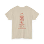 Red Mana Emblem T-Shirt — Impulse • Chaos • Passion • Destruction