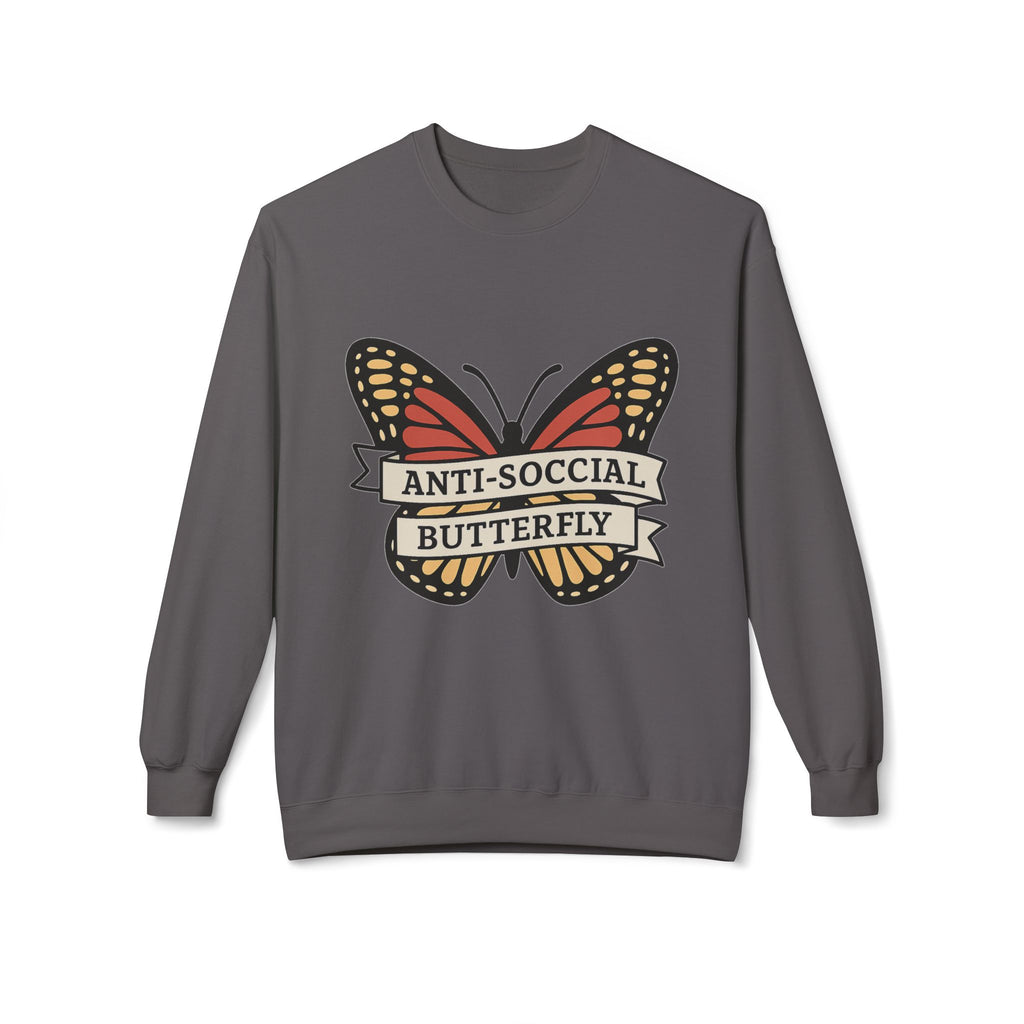 Anti-Social Butterfly Crewneck Sweatshirt