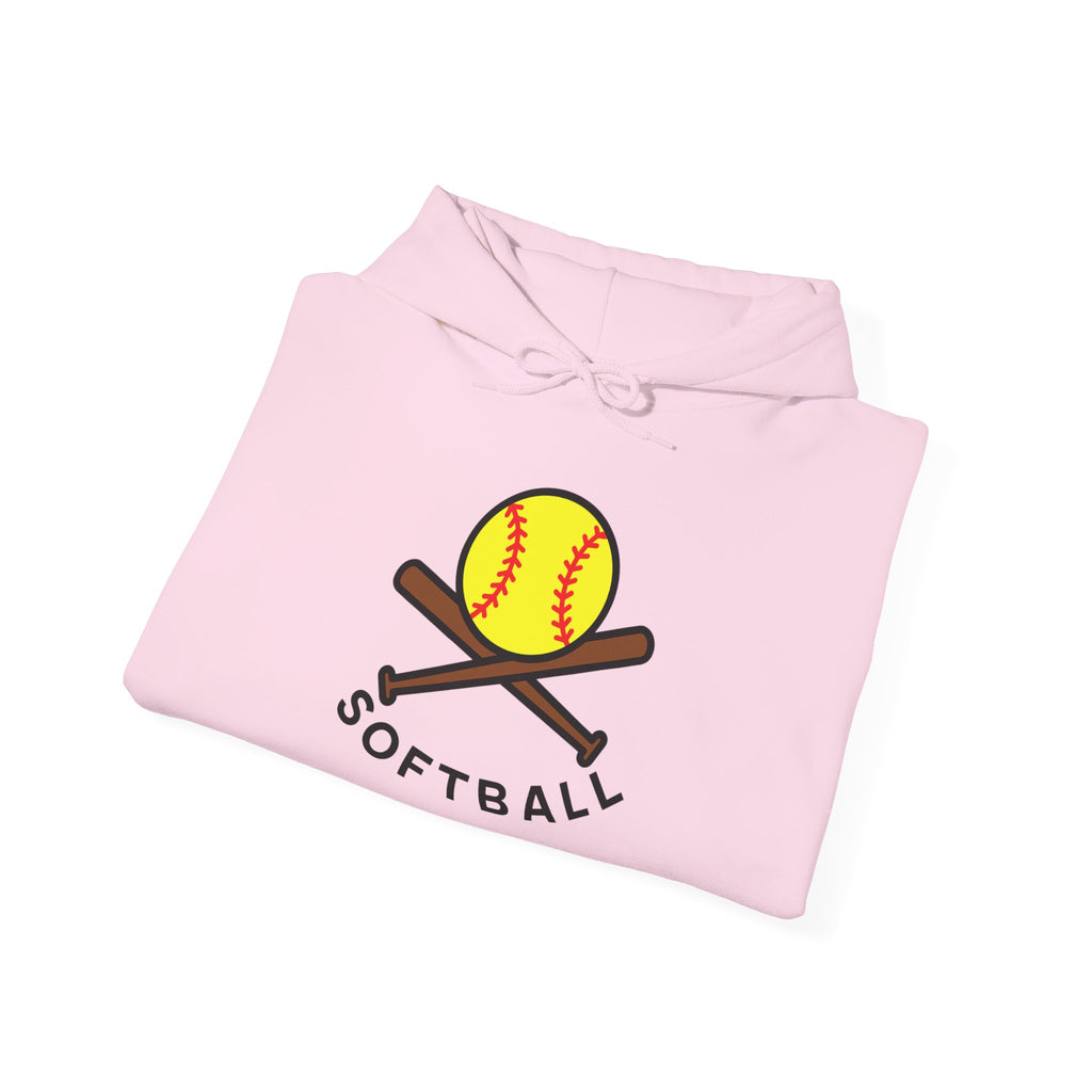 Softball Player Personalized Hoodie - Custom Name & Number