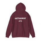 Football Player Personalized Hoodie - Custom Name & Number