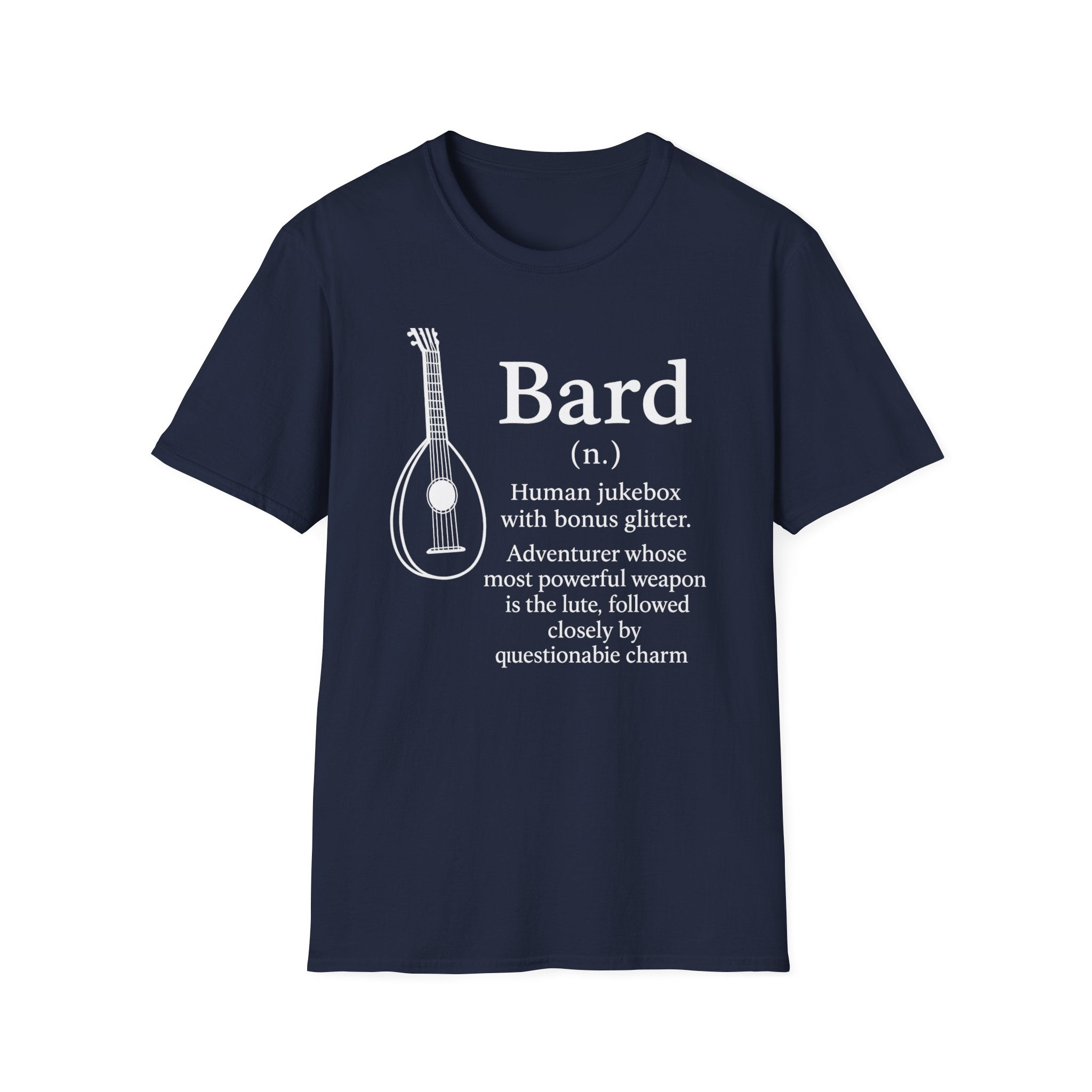 Bard Class T-Shirt - Funny Dungeons & Dragons Tee