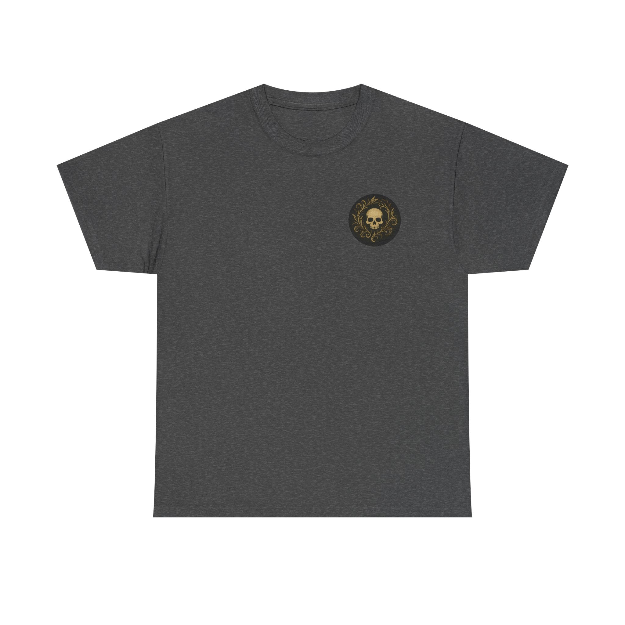 Black Mana Emblem T-Shirt — Ambition • Sacrifice • Dominion • Death