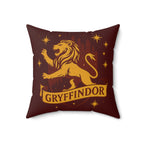 Gryffindor Lion Pillow | Hogwarts House Decor | Harry Potter Inspired Lion Cushion