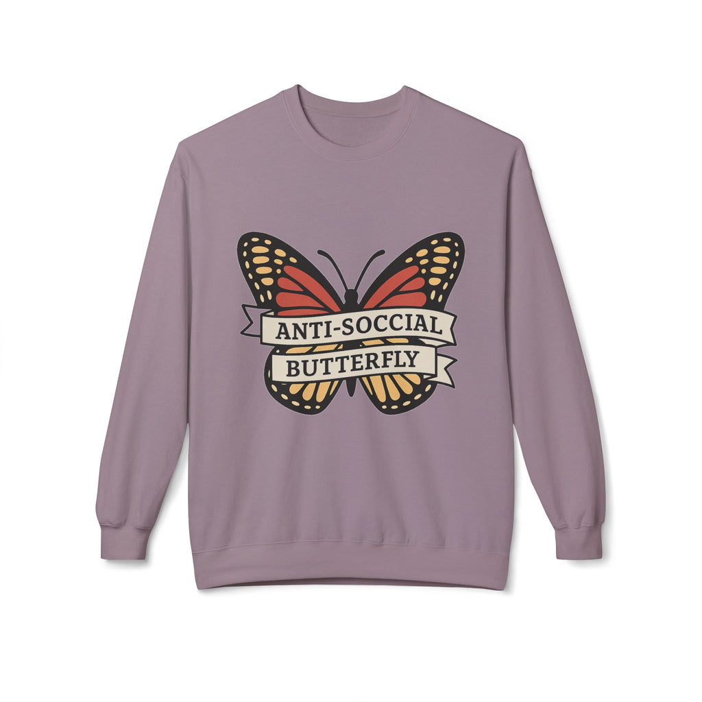 Anti-Social Butterfly Crewneck Sweatshirt