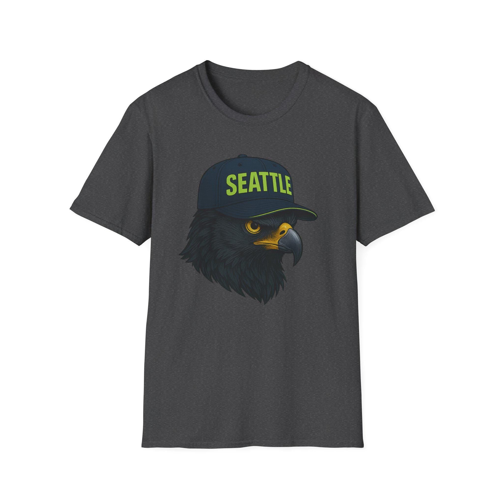 Seattle Seahawks -Legion of Boom Spirit- T-Shirt - Hawk Mascot Design - Seattle Legion of Boom T-Shirt