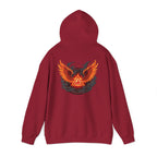 Red Mana Magic: Magic the Gathering Inspired Hoodie