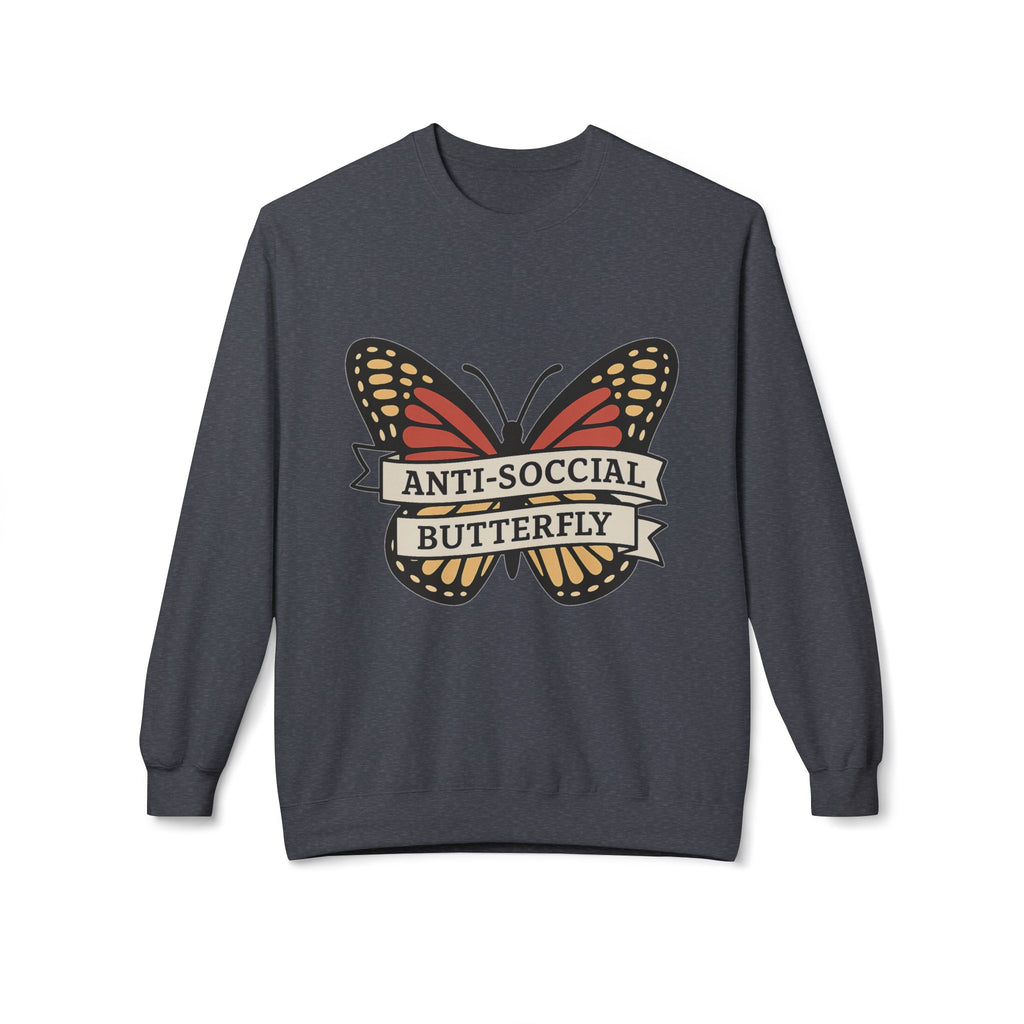 Anti-Social Butterfly Crewneck Sweatshirt