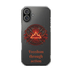 Red Mana Magic The Gathering Inspired Design - Impact-Resistant Phone Case