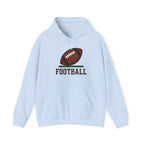 Football Player Personalized Hoodie - Custom Name & Number