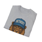 Detroit -Detroit Vs. Everyone- Lions Fan T-Shirt - Lion Mascot