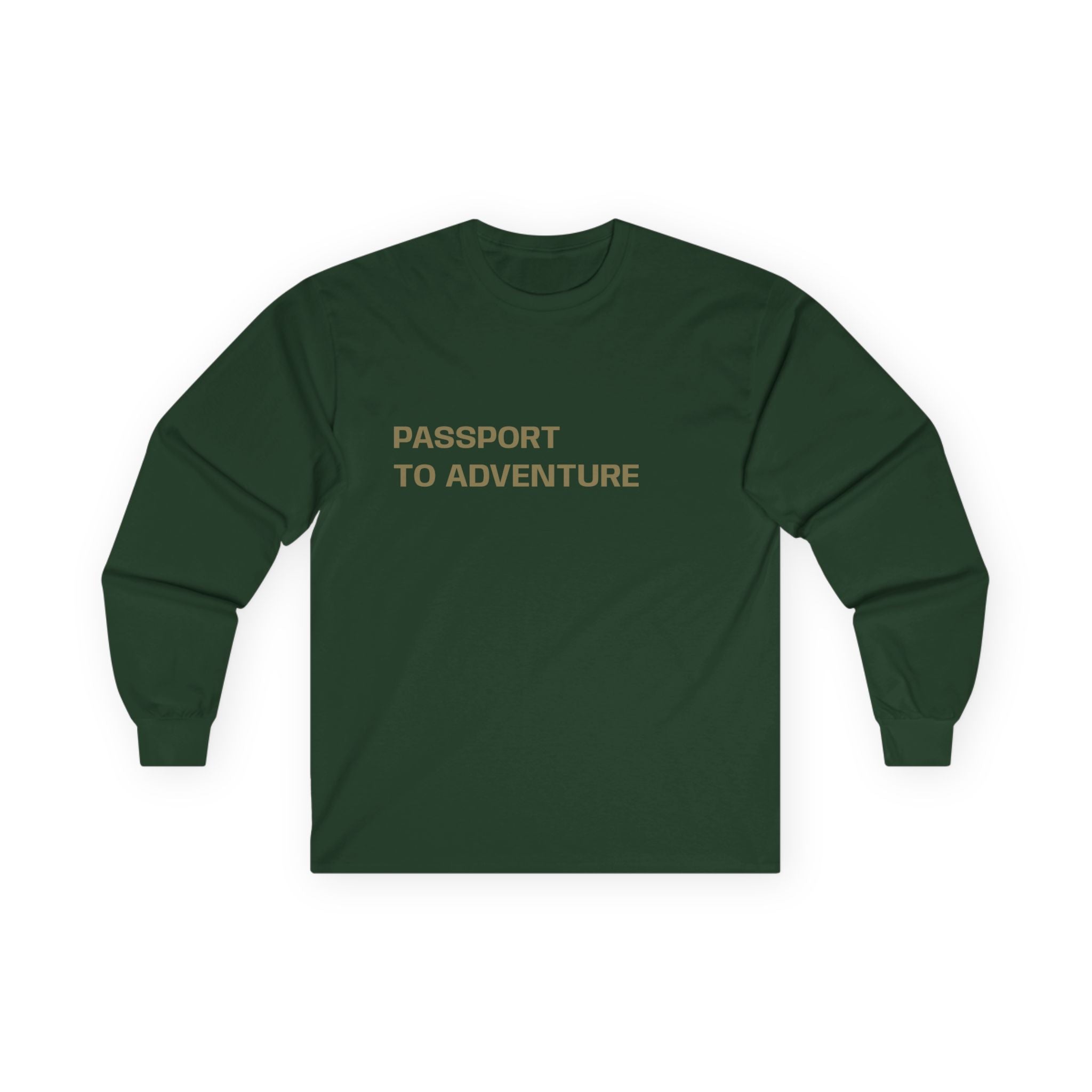 Adventure Long Sleeve Tee, Unisex Outdoors Shirt