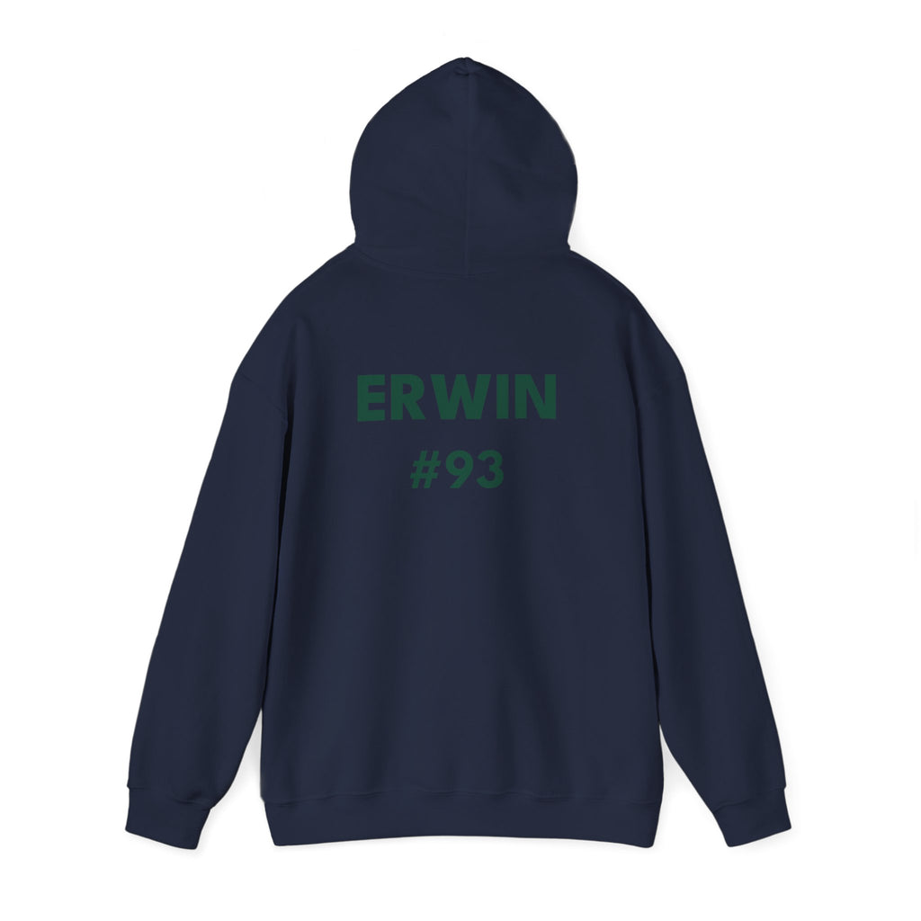 Lacrosse Player Personalized Hoodie - Custom Name & Number