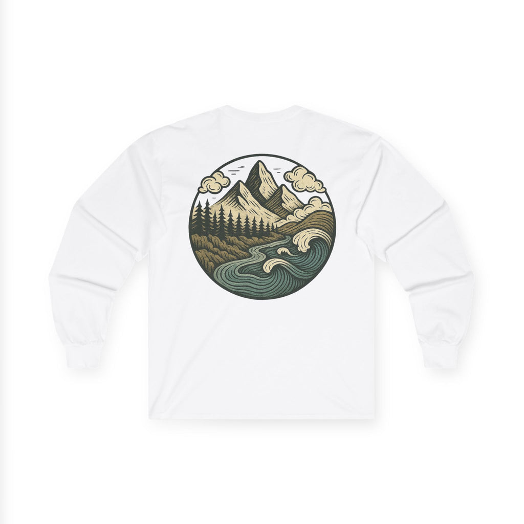 Adventure Long Sleeve Tee, Unisex Outdoors Shirt