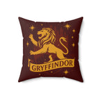 Gryffindor Lion Pillow | Hogwarts House Decor | Harry Potter Inspired Lion Cushion