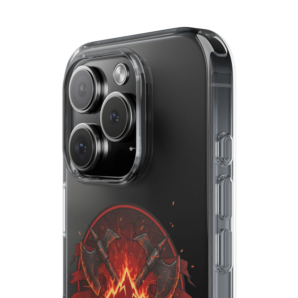 Red Mana Magic The Gathering Inspired Design - Impact-Resistant Phone Case