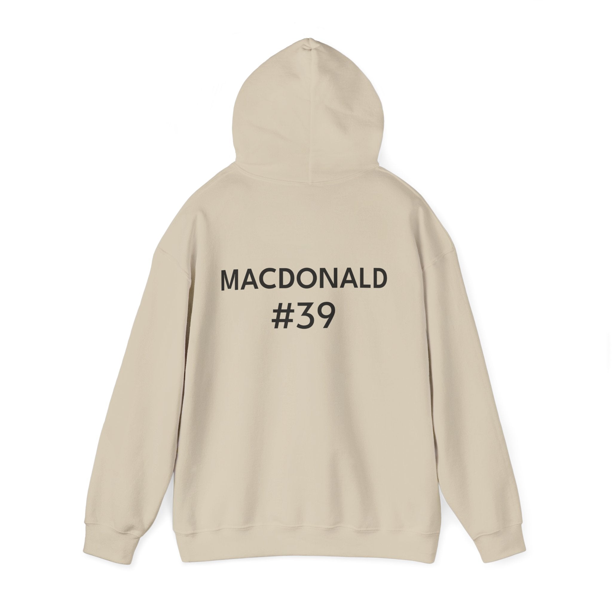 Basketball Player Personalized Hoodie - Custom Name & Number