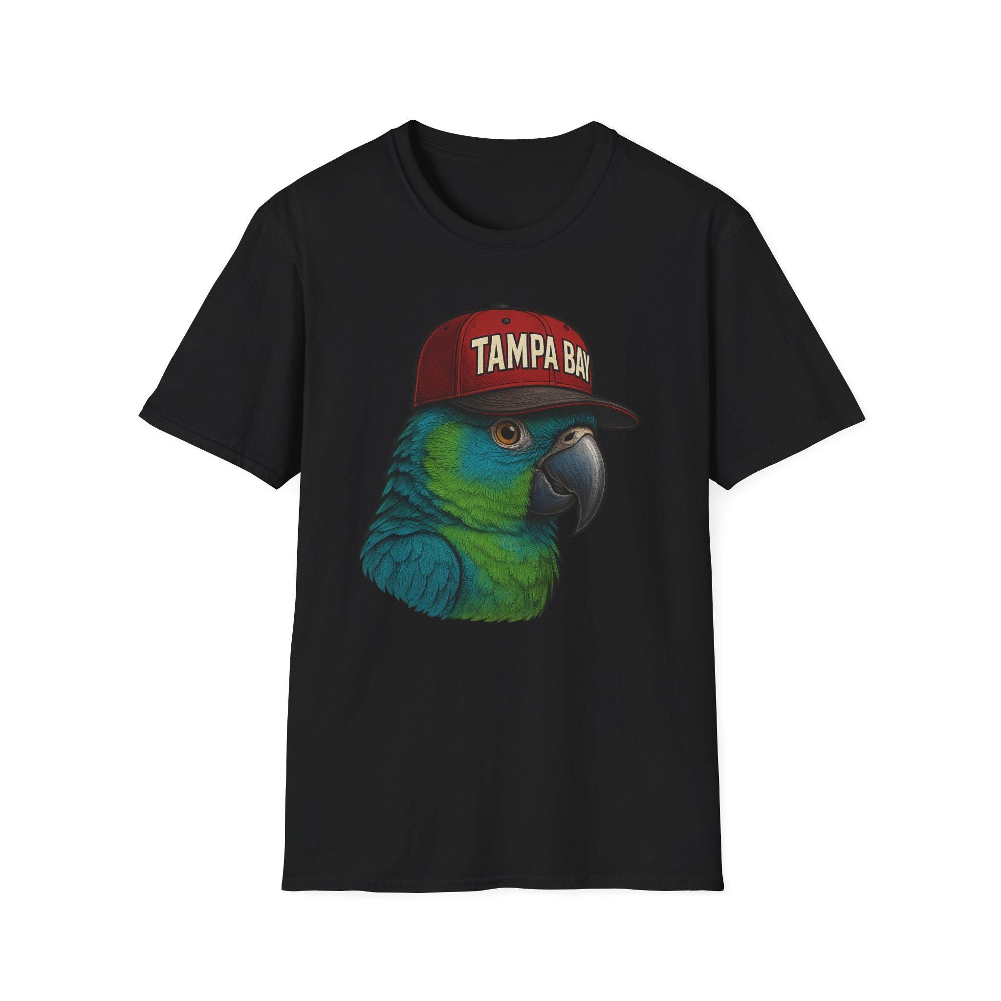 Tampa Bay Buccaneers -Buccaneers Never Surrender!- Fan T-Shirt - Parrot Mascot