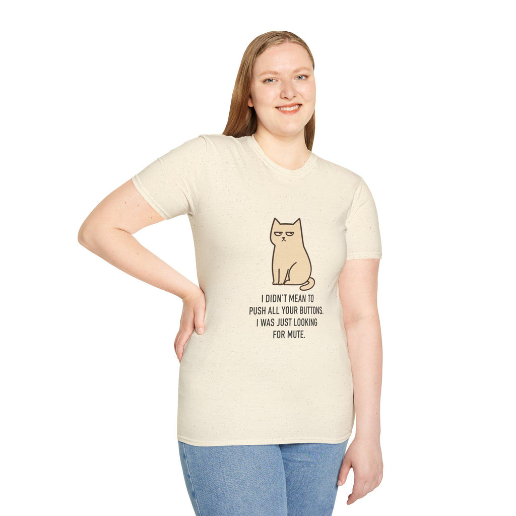 Looking for Mute Cat T-Shirt