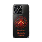 Red Mana Magic The Gathering Inspired Design - Impact-Resistant Phone Case