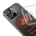 Red Mana Magic The Gathering Inspired Design - Impact-Resistant Phone Case