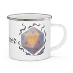 Sorcerer D20 Enamel Mug – Arcane Power Edition