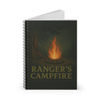 Ranger's Campfire Spiral Notebook -  Adventure Planner, RPG Journal, Sketchbook, Battle Planner, Dungeons & Dragons