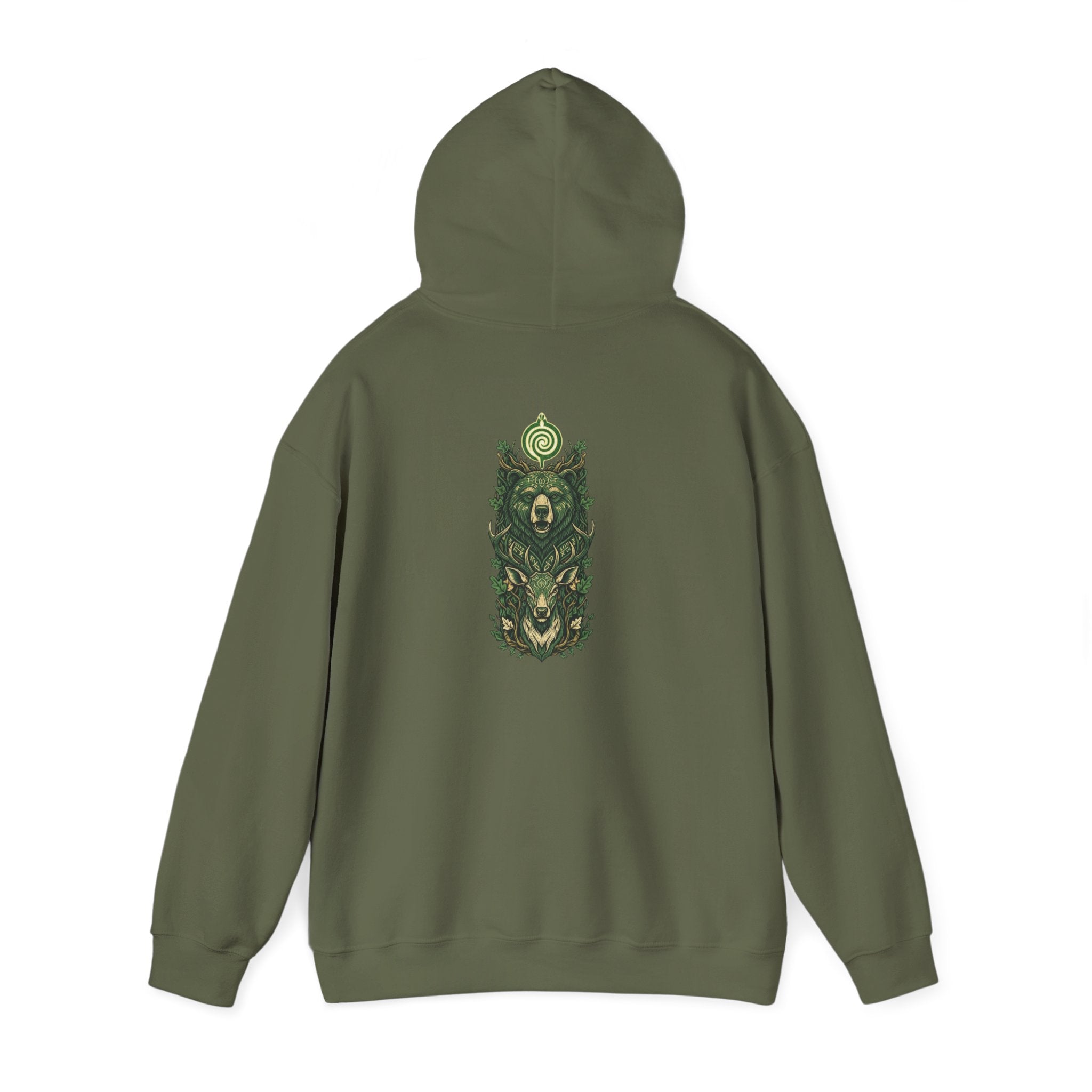 Green Mana Magic: MTG Hoodie — 'Green Mana' Design
