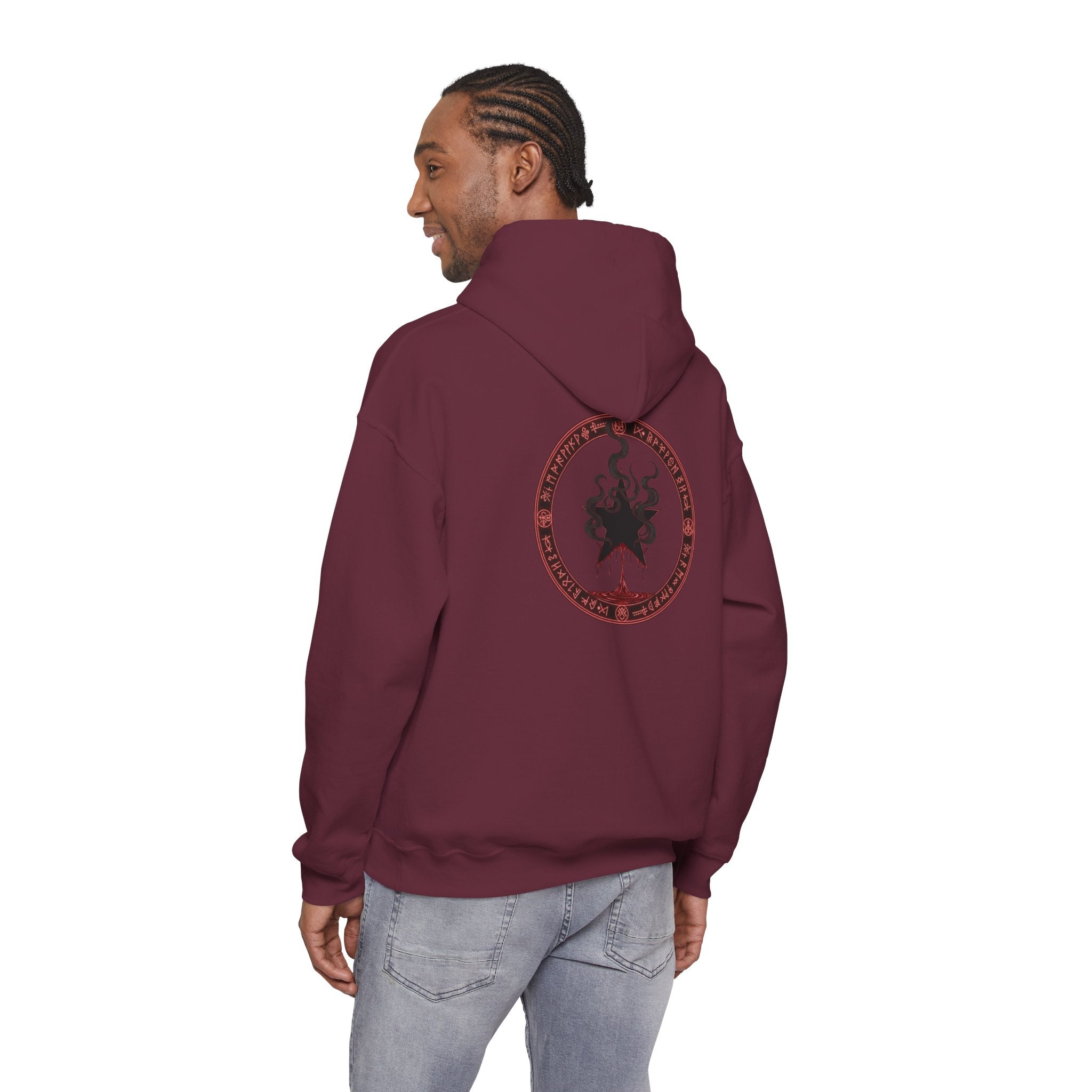 Black Mana Hoodie — Magic: The Gathering Inspired