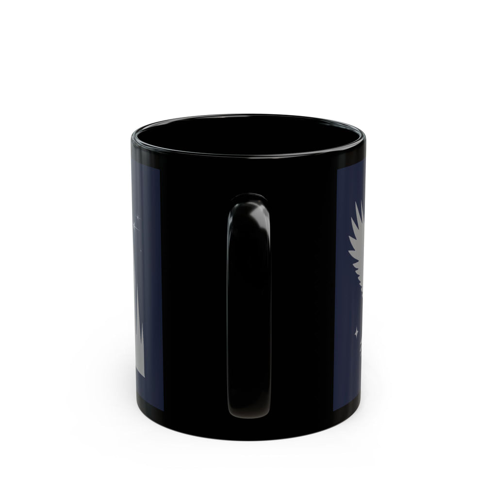 Ravenclaw Castle Starry Night Mug | Black Ceramic 11oz or 15oz