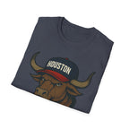Houston Texans - Battle Red - Fan Shirt - Bull Mascot