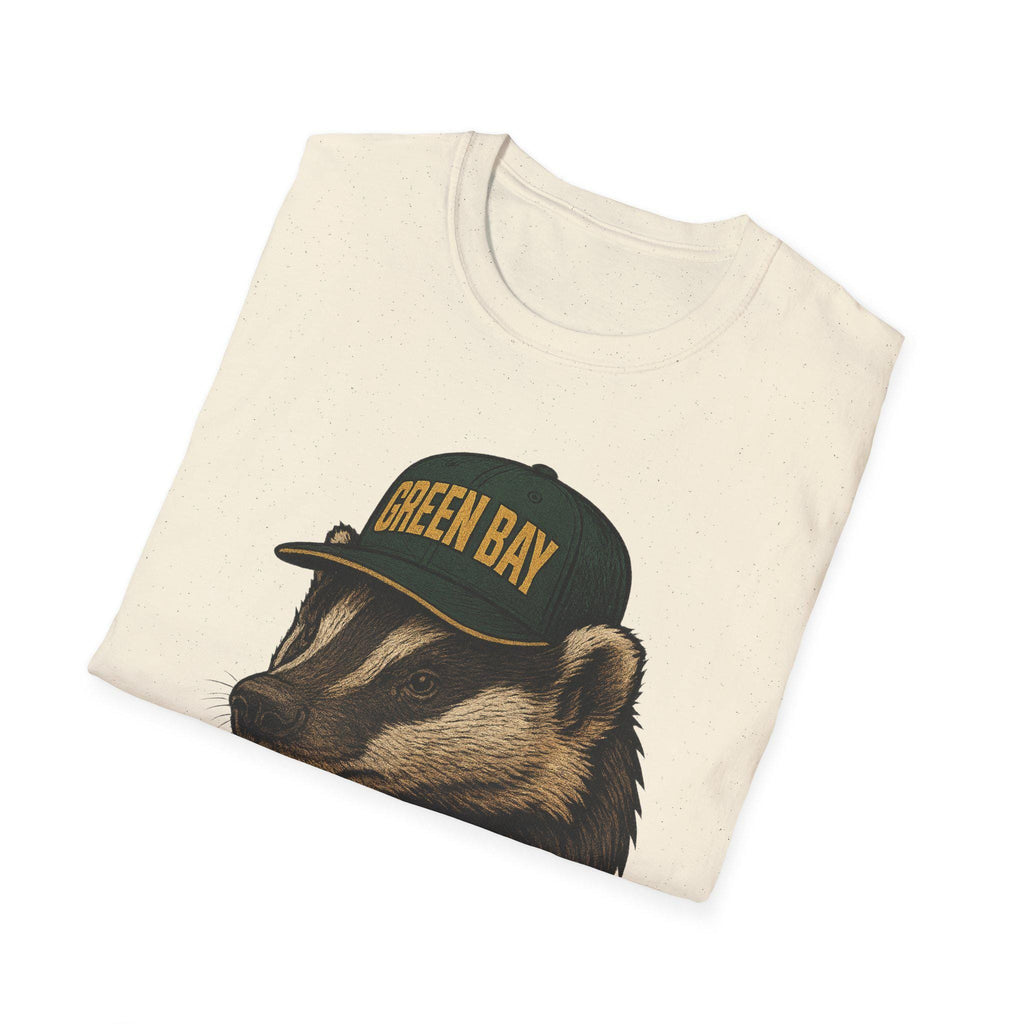 Green Bay -Go Pack Go- Fan T-Shirt - Badger Mascot