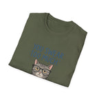 Sarcastic Graphic Tee for Cat Lovers