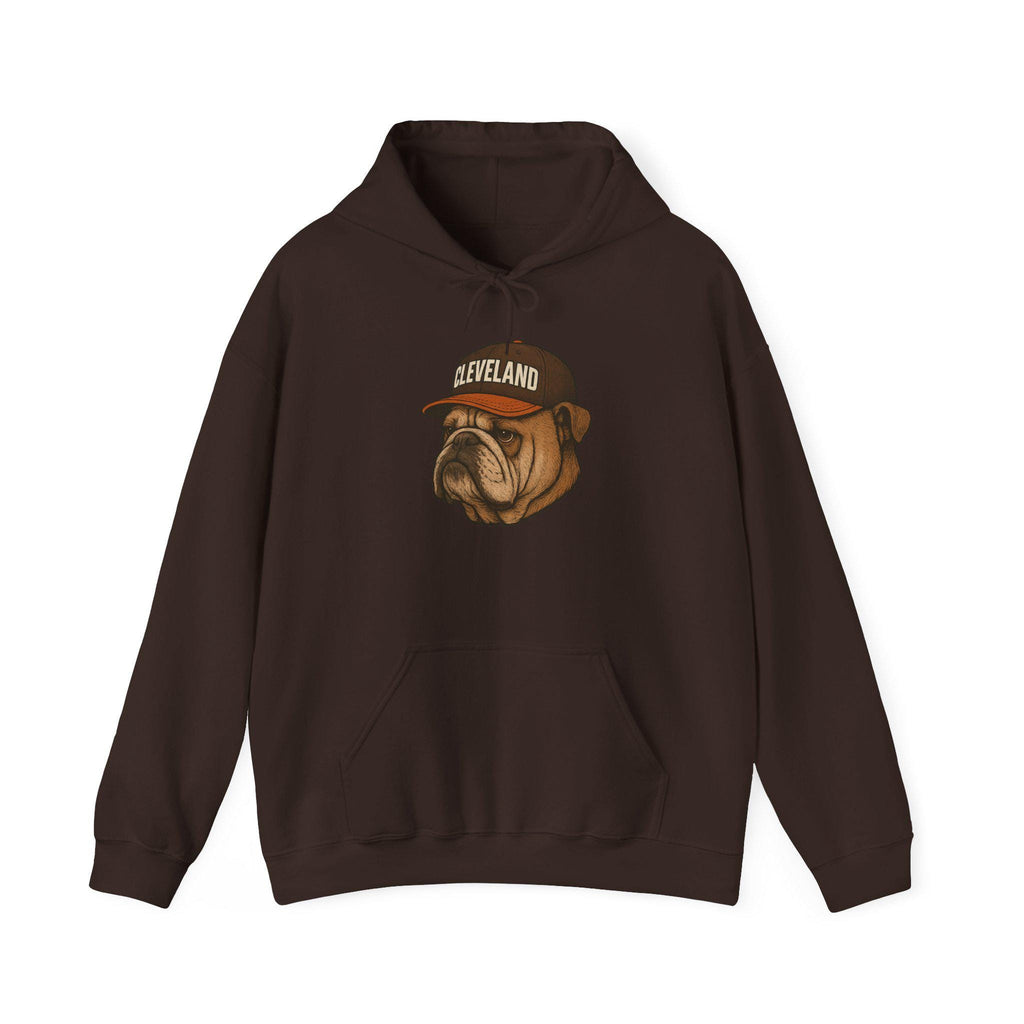Cleveland "Dawg Pound Forever" Hoodie - Bulldog Mascot - Cleveland Football