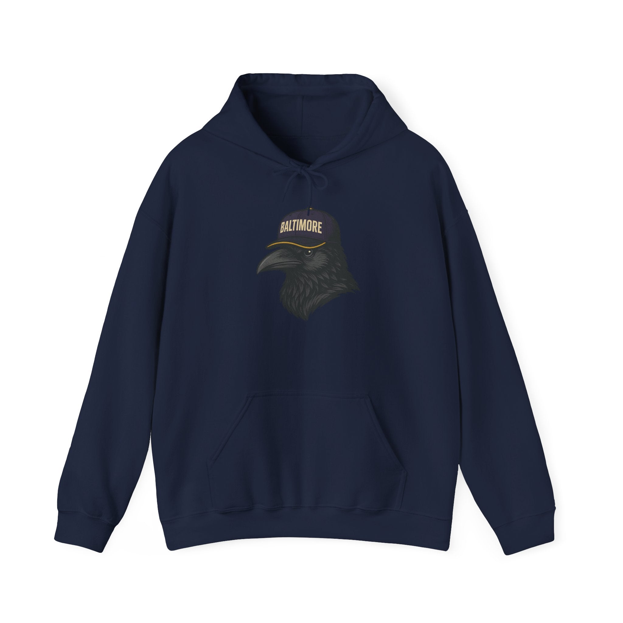 Baltimore Ravens FLOCK Hoodie, Raven Mascot, Baltimore Football