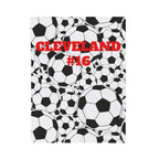 Personalized Sports Throw for Players, Parents, and Fans, Last Name and Jersey Number Customizable, Team Gift Idea, Soccer Blanket