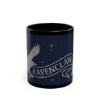 Ravenclaw Castle Starry Night Mug | Black Ceramic 11oz or 15oz