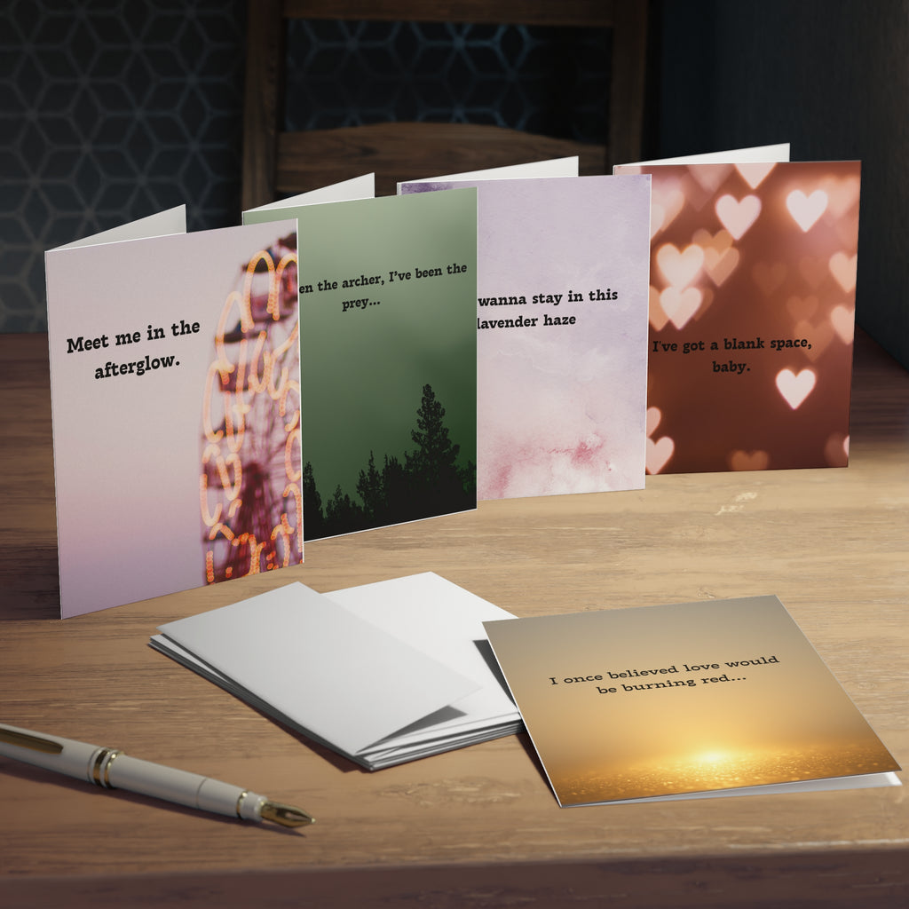 Sassy Swifty-Inspired Greeting Cards — 5-Pack