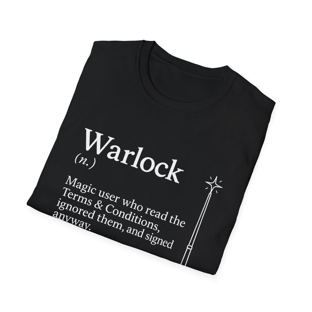 Warlock Class T-Shirt - Funny Dungeons & Dragons Tee