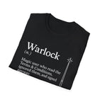Warlock Class T-Shirt - Funny Dungeons & Dragons Tee