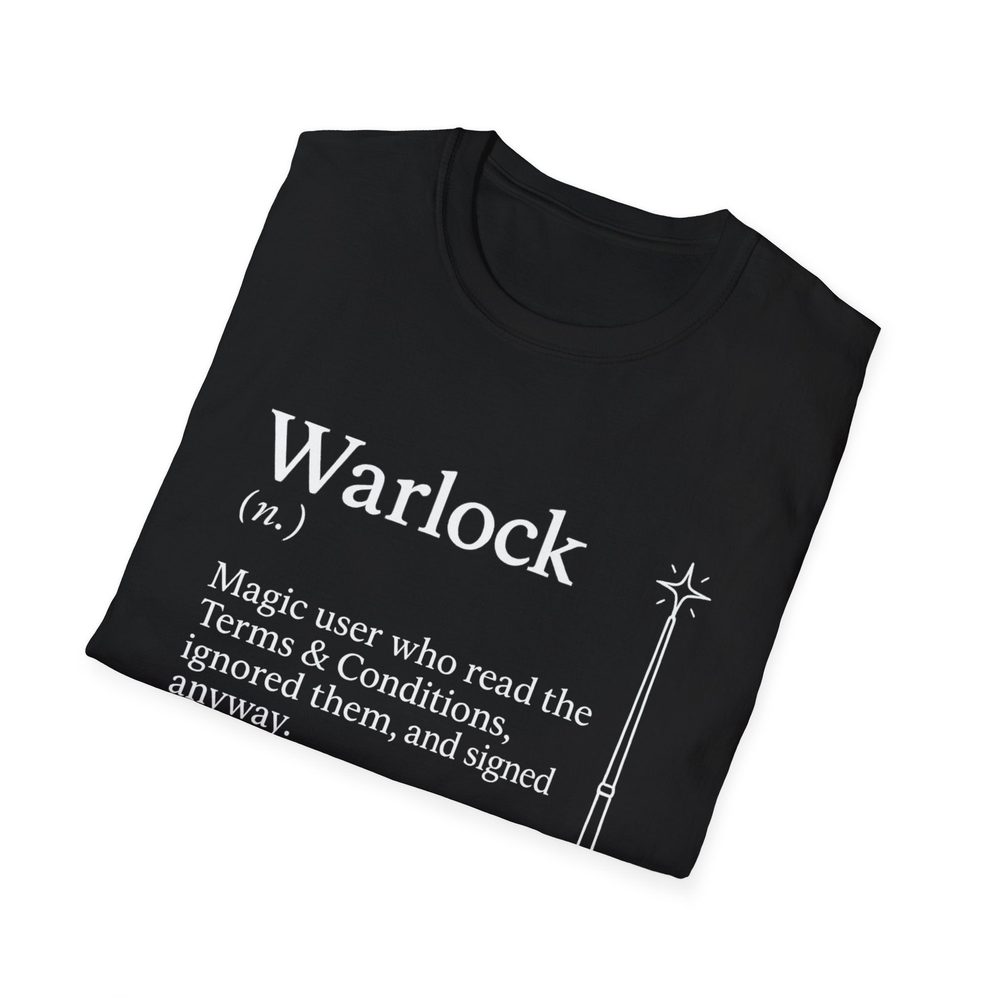 Warlock Class T-Shirt - Funny Dungeons & Dragons Tee