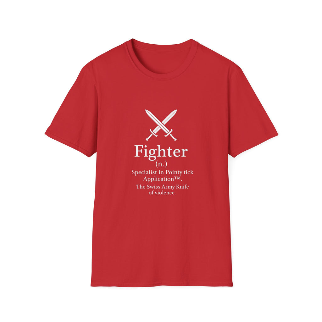 Fighter Class T-Shirt - Funny Dungeons and Dragons Tee