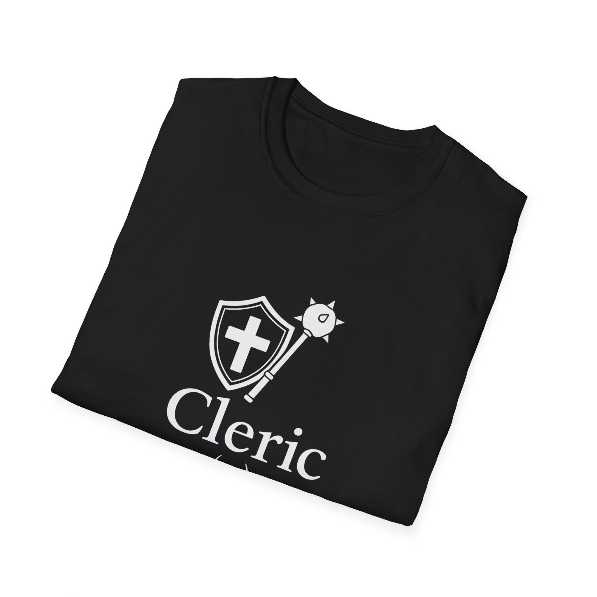 Cleric Class T-Shirt - Funny Dungeons & Dragons Tee