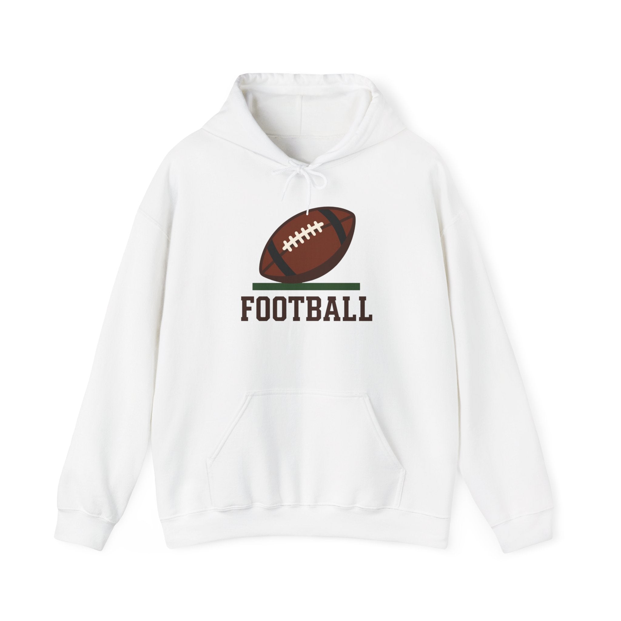 Football Player Personalized Hoodie - Custom Name & Number